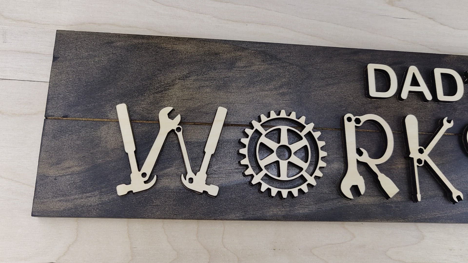 Father's Day Gifts From Kids to Dad Garage Signs for Men Gifts for